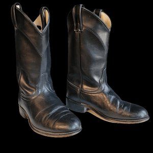 Vintage Black Laredo Western Boots - M 6 / W 7.5